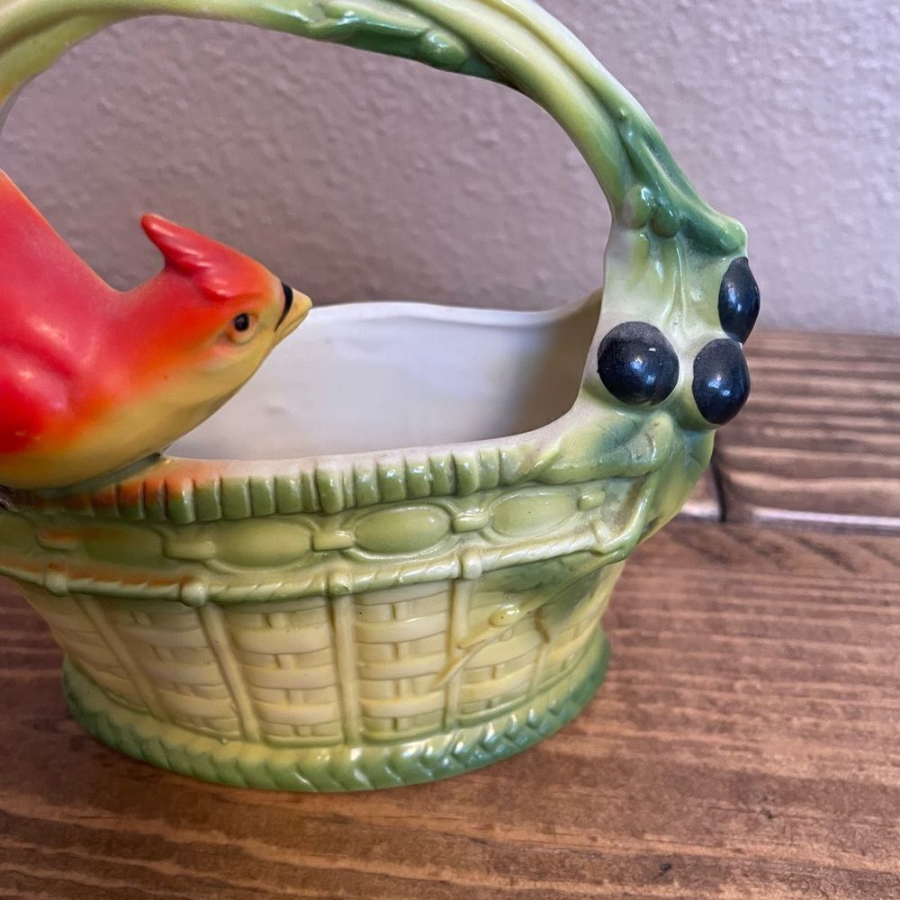 Vintage Cardinal Pottery Vase Stamped Germany - Picture 4 of 13